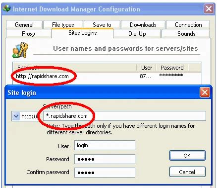 How to download from file sharing sites with IDM.